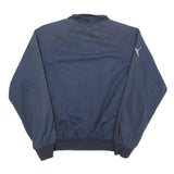 PUMA Mens Navy Blue Zip Jacket S Polyester Blend Plain Lightweight Casual