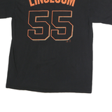GENUINE MERCHANDISE Mens Black San Francisco 55 Graphic T-Shirt L Short Sleeve