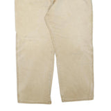 DICKIES Mens Jeans Beige Regular Straight Denim Stone Wash W40 L28 Workwear