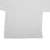 STARTER Mens Grey Basketball Graphic T-Shirt XL Short Sleeve Crew Neck Cotton