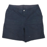 CARHARTT Mens Shorts Navy Casual Regular Fit M W34 Durable Workwear