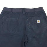 CARHARTT Mens Shorts Navy Casual Regular Fit M W34 Durable Workwear