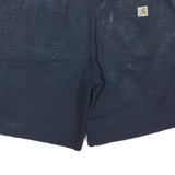 CARHARTT Mens Shorts Navy Casual Regular Fit M W34 Durable Workwear