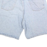 WRANGLER Mens Shorts Blue Denim Casual L W36 Classic Fit Summer Style