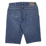 WRANGLER Mens Denim Blue Casual Shorts M W34 Cotton Blend Classic Fit
