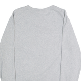 FILA Mens Grey Sweatshirt Crew Neck M Cotton Blend Pullover Logo Graphic