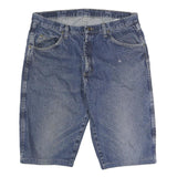 WRANGLER Mens Shorts Blue Denim Casual L W36 Classic Cotton Jeans