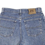LOIS Womens Denim Blue Casual Shorts M W28 Classic Fit Button Closure