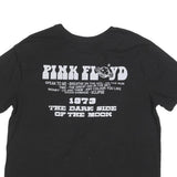 PINK FLOYD Womens Black Graphic T-Shirt L Short Sleeve Crew Neck Dark Side