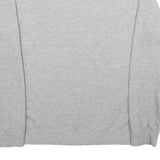 CHAMPION Mens Grey Crew Neck L Cotton Blend Pullover Sweatshirt Casual