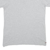 KANGOL Mens Grey Short Sleeve Plain Polo Shirt M British Casual Cotton
