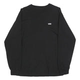 VANS Mens Black Long Sleeve Crew Neck T-Shirt S Cotton Blend Casual