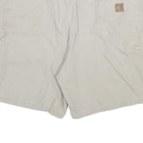 CARHARTT Womens Shorts Beige Casual Plain 3XL W38 Cotton Blend Utility