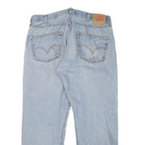 LEVI'S 501XX Mens Jeans Blue Regular Straight Denim Light W36 L28 Classic Button