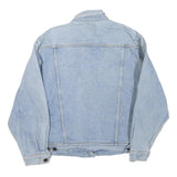 LEE Mens Blue Denim Button Jacket M Cotton Blend Classic Fit