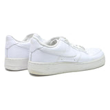 NIKE Air Force 1 Low Mens Trainers White Leather UK 8.5 Classic Retro Design