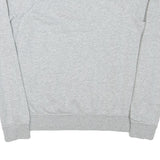 NIKE Mens Grey Crew Neck S Sweatshirt Cotton Blend Sportswear Casual Pullover