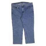 LEVI'S 514 Classic Mens Jeans Blue Classic Straight Denim Medium W38 L25 Zip