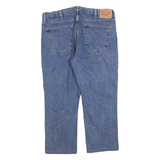 LEVI'S 514 Classic Mens Jeans Blue Classic Straight Denim Medium W38 L25 Zip