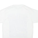 Mens White Space Jam Graphic T-Shirt M Short Sleeve Crew Neck Cartoon Print