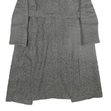 MAX&CO Womens Black Jacket UK 10 Wool Drawstring Classic Tailored Check