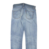 LEVI'S Mens Jeans Blue Regular Straight Denim Light W31 L31 Classic Zip