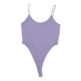 NIKE Womens Purple Slim Vest S Spaghetti Strap Crew Neck Cotton Casual