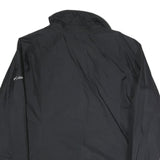COLUMBIA Womens Black Outdoor Jacket L Polyester Plain Zip Weatherproof