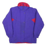 SUNICE Mens Purple & Red Outdoor Jacket M Polyester Blend Zip Warm Casual