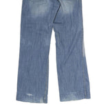 JEANS Womens Blue Regular Straight Denim Medium W28 L28 Faded Casual Wear