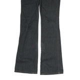 LEVI'S Womens Regular Blue Denim Flared Jeans W28 L33 Classic Cotton Zip