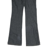 LEVI'S Womens Regular Blue Denim Flared Jeans W28 L33 Classic Cotton Zip