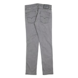 LEVI'S 511 Slim Mens Jeans Grey Slim Skinny Denim W31 L32 Slim Fit Zip Fly