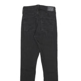LEVI'S Slimming Skinny Womens Jeans Black Slim Skinny Denim W29 L30 Zip Closure