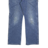 DICKIES Mens Jeans Blue Regular Straight Denim Medium W38 L32 Workwear Utility