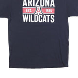 CHAMPION Mens Navy Blue Arizona Wildcats Graphic T-Shirt L Short Sleeve Crew