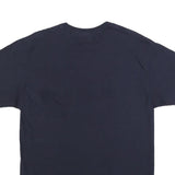CHAMPION Mens Navy Blue Arizona Wildcats Graphic T-Shirt L Short Sleeve Crew