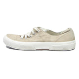 LAUREN RALPH LAUREN Womens Low Top Trainers Beige Suede UK 6 Casual Footwear