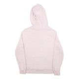 NIKE Womens Pink Hoodie L Cotton Blend Pullover Sportswear Casual Sweatshirt