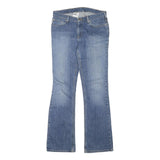 CARHARTT Womens Regular Fit Blue Denim Bootcut Jeans Cotton Blend W31 L32