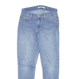 LEVI'S 710 Womens Jeans Blue Slim Skinny Denim Medium W26 L26 Stretch