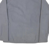 THE NORTH FACE Mens Grey Jacket L Polyester Blend Plain Zip Casual Outdoor