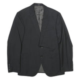 JOOP! Mens Black Wool Blend Smart Casual Jacket M Woven Button Closure
