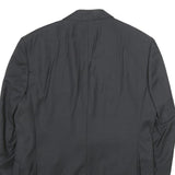 JOOP! Mens Black Wool Blend Smart Casual Jacket M Woven Button Closure