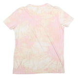 THE ROLLING STONES Womens Pink & Cream Graphic T-Shirt XL Short Sleeve Crew Neck