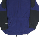 WHITE SIERRA Womens Blue & Black Outdoor Jacket M Polyester Zip Shell Plain