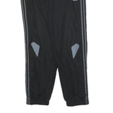 ADIDAS Mens Joggers Black & Grey Regular Fit Tapered Leg M W35 L32 Sportswear