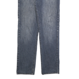 CALVIN KLEIN JEANS Mens Blue Regular Straight Denim Medium W34 L32 Zip Fastening