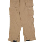 BELTUS Womens Polyester Blend Beige Regular Fit Cargo Trousers W27 L28 Utility
