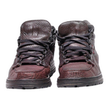 MEPHISTO Chukka Boots Maroon Leather Mens UK 7